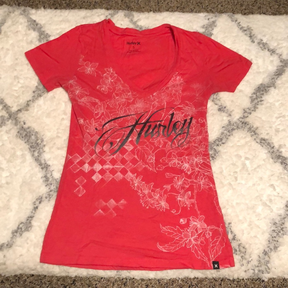 Pink Hurley shirt